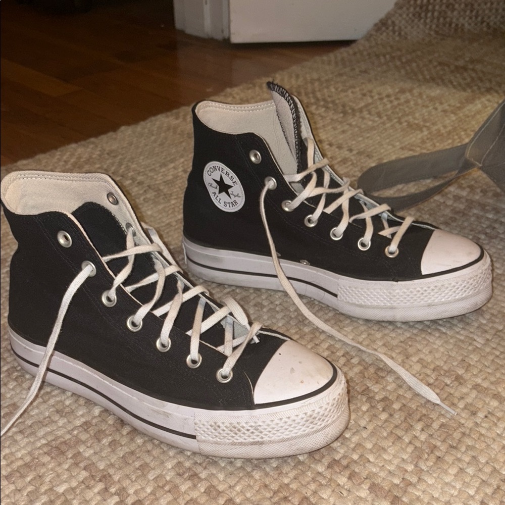 Converse Black High-Top Sneakers